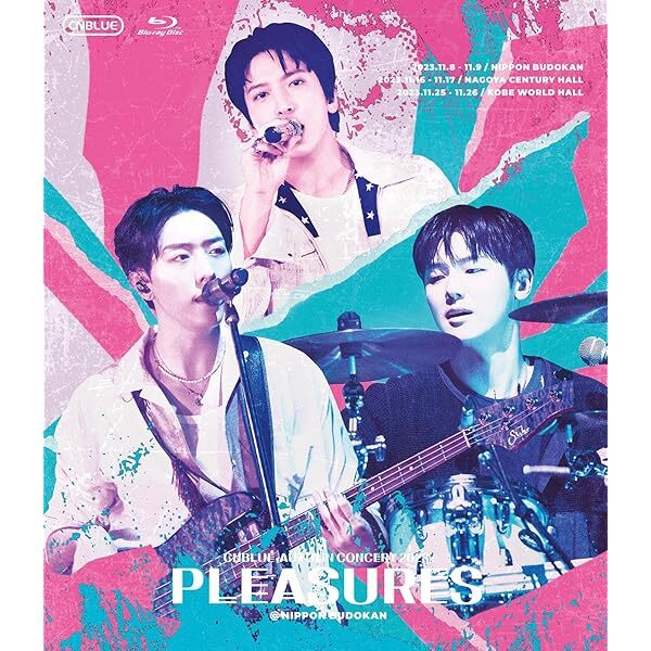 CNBLUE Autumn Concert 2023 Pleasures Nippon Budokan Blu-ray Standard Edition JP