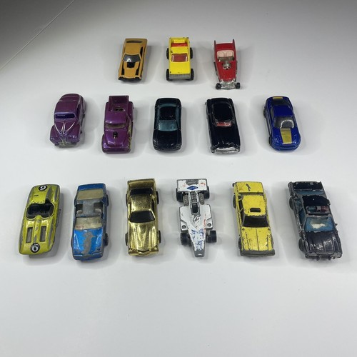 Lot of 14 Vintage Hot Wheels 1970's 1980's 1990’s Cars Trucks Tank - Picture 4 of 4