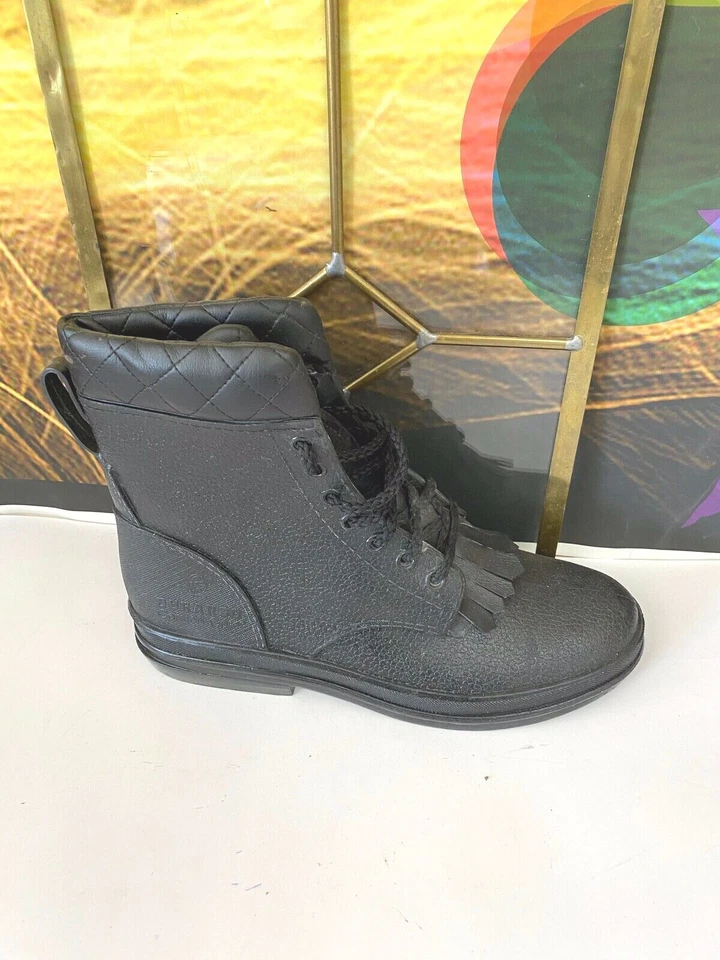 Botas de cuero negras DURANGO para mujer talla 9 - estilo 1000 Foto 2 de 4
