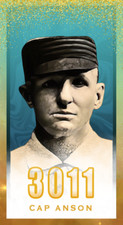 Cap Anson 3000 Hit Club Series Original Tobacco Size ACEO Sketch Art Card