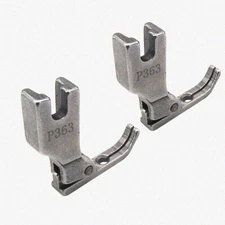 ZippyStitch Pro: 2PCS Hinged Narrow Zipper Foot for Juki & More Sewing Machines