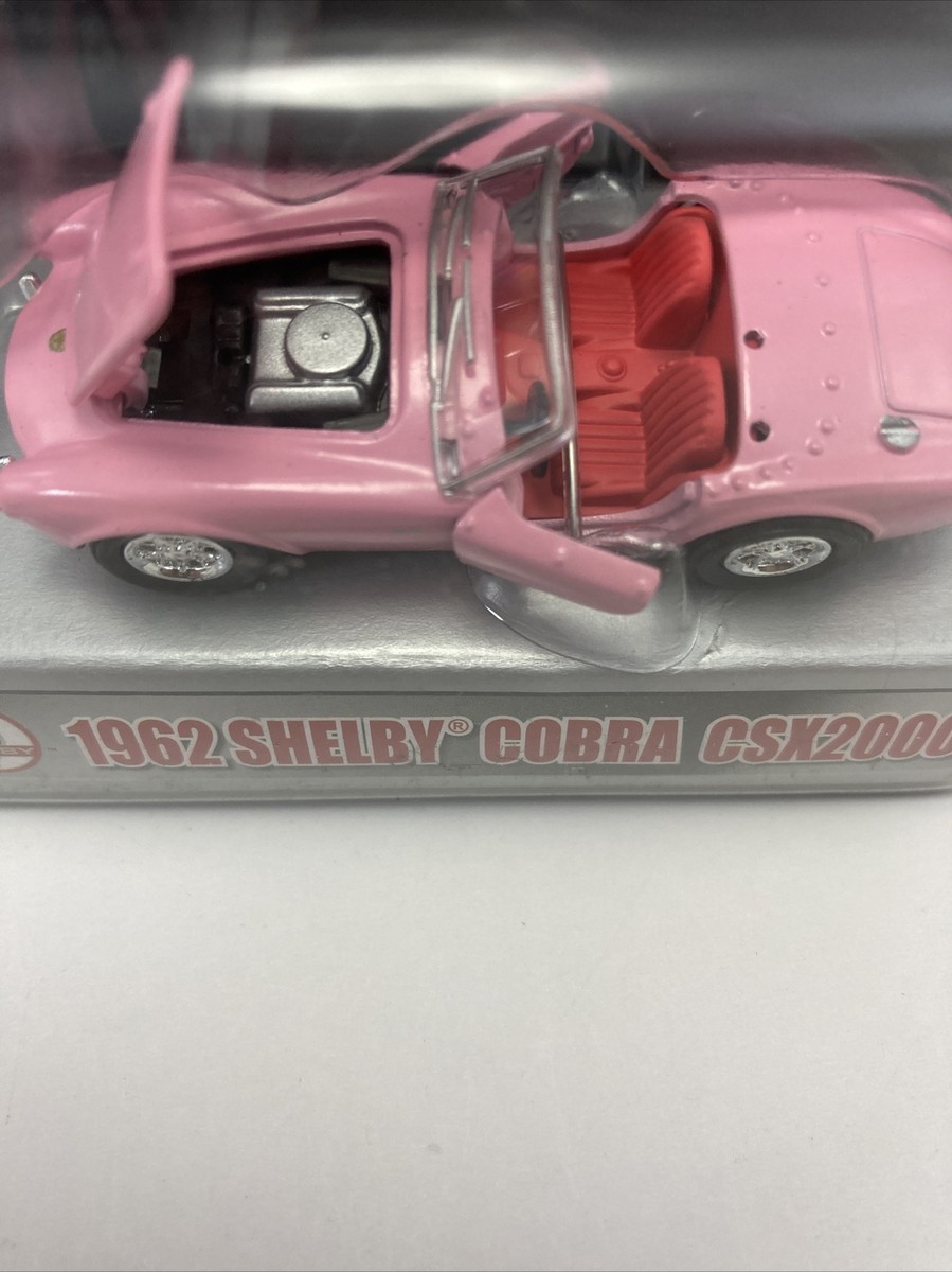 Shelby Collectibles 1962 Shelby Cobra CSX2000 Pink 1:64 Scale Die