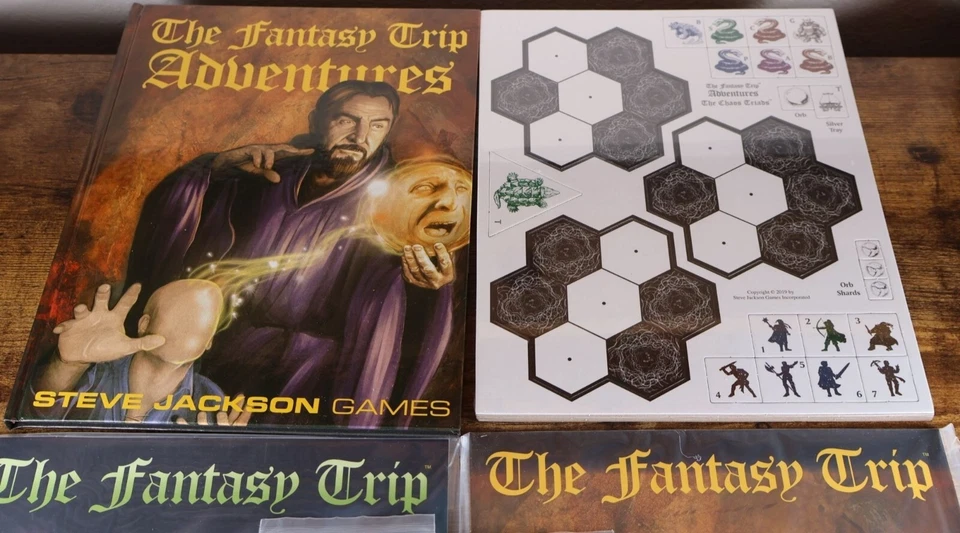 The Fantasy Trip Bundle: Adventures, Hex Maps, Spell Reference + More SJG - Image 2 of 4