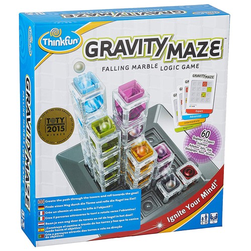 ThinkFun Gravity Maze - Falling Marmo Logic Gioco per Bambini - Foto 1 di 5