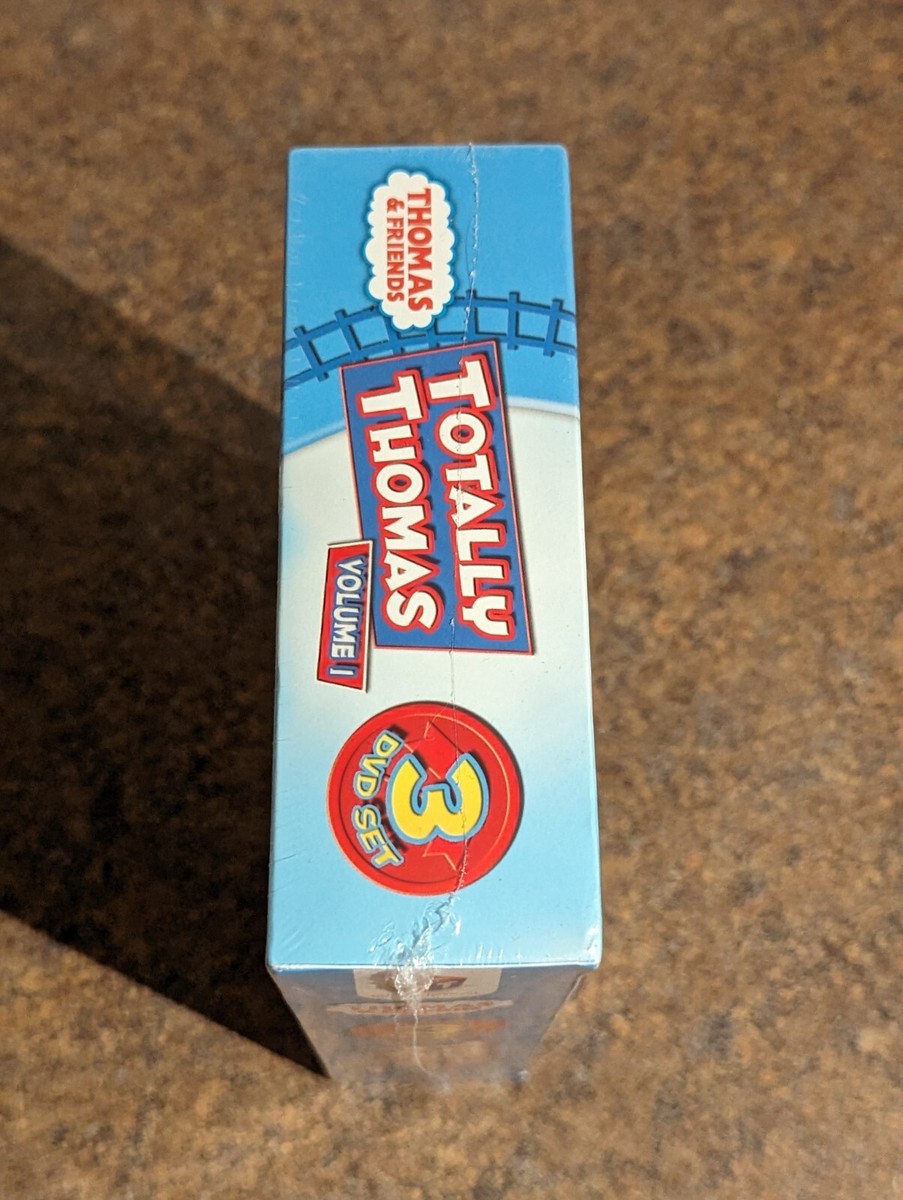 Thomas & Friends: Totally Thomas, Vol. 1 New Sealed RARE 3 DVD box