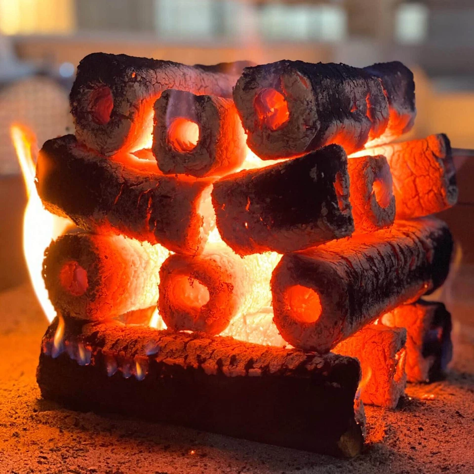 HEIZFUXX® Hartholzbrikett PiniKay Octagon 100% Eiche | 96x10kg 960kg Palette - Bild 4 von 4