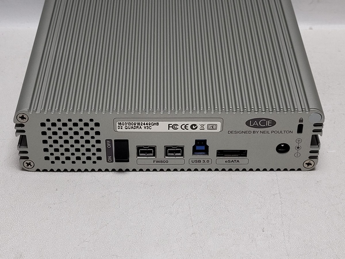 Lacie 3TB USB3/FW800 d2 Quadra 使用35h