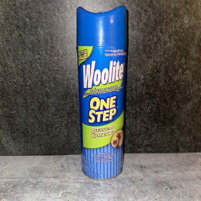 Woolite One Step Foam Carpet Cleaner Pets Dirt Coffee Stains Clean Refresh