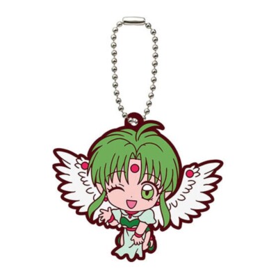 PSL PHANTOM THIEF JEANNE mini Rubber Keychain #1 Finn Fish BANDAI Japan