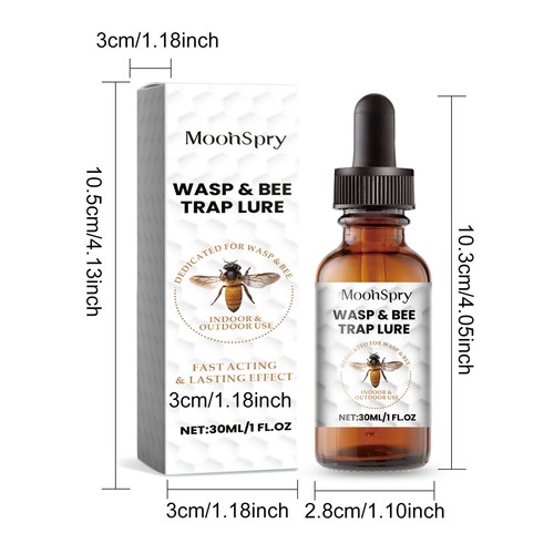 30ml for Beekeeper Bee Pheromone Swarm Attractant Lure Bait Trap Beekeeping - Picture 12 of 12