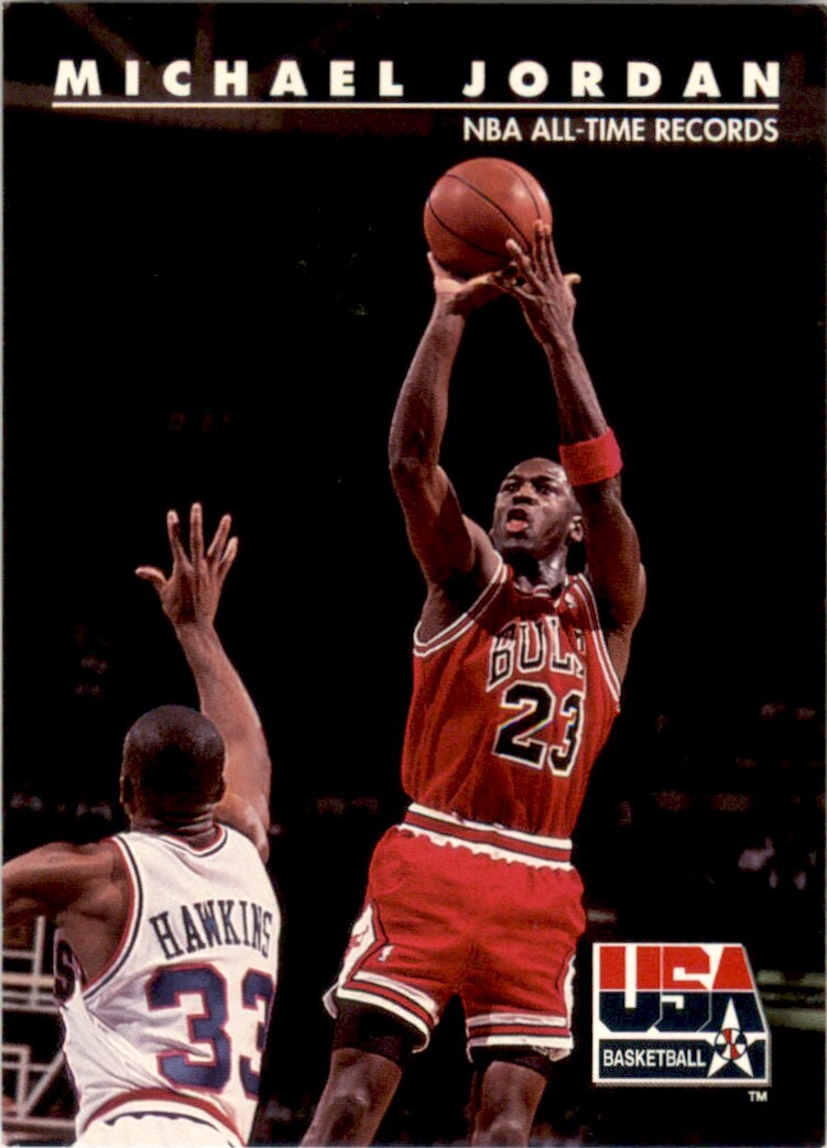 1992 SkyBox USA #45 Michael Jordan Chicago Bulls