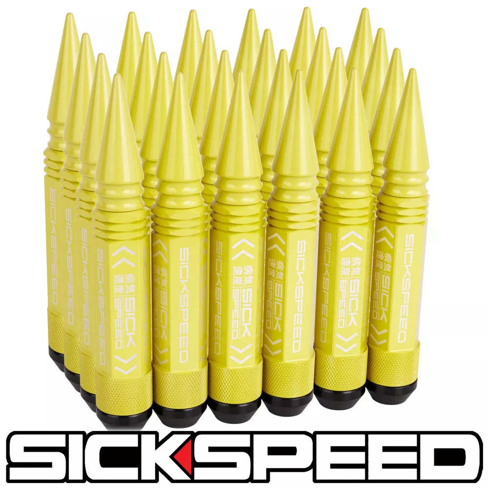 Yellow 2024 lug nuts