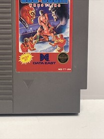 Tag Team Wrestling NES Video Game Nintendo Data East 1986