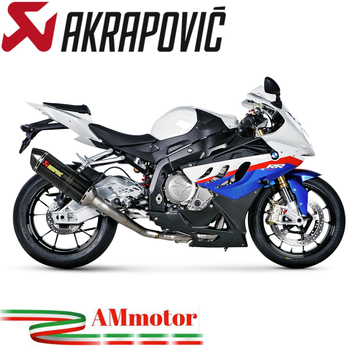 Complete Exhaust Akrapovic Bmw S 1000 RR 2014 Motorcycle