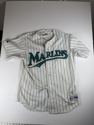 Vintage Majestic Kevin Millar Florida Marlins Men MLB Team