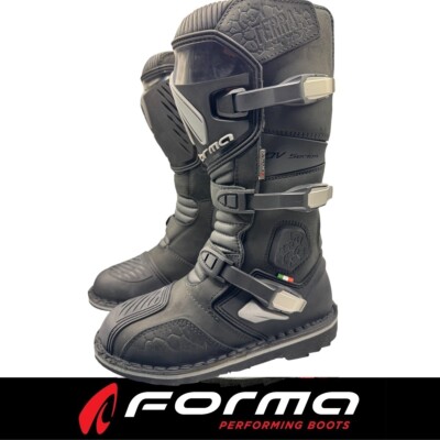 WATERPROOF Adventure Boots - Forma Terra Adventure Black - Drytex Boots UK6 6,5