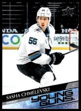 2020-21 Upper Deck Young Guns Sasha Chmelevski Rookie San Jose Sharks #718 R27