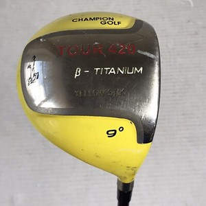 Wilson Champion Golf Tour 4 Driver 9 Yellow Stik Titanium Right Hand Ebay