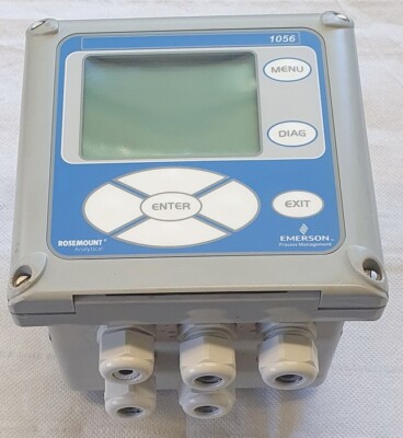 * Rosemount Analytical 1056 1056-01-22-31 AN 150/230VAC SW Ver# 3.15 Emerson
