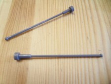 LEGO 2 X  Antennes 8H  Réf 2569 gris  foncé  6210 7258 7298 3829 ......