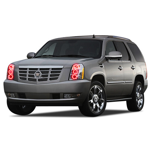 Kit de halo de faros RGB multicolor WIFI para Cadillac Escalade 07-14 - Imagen 2 de 6
