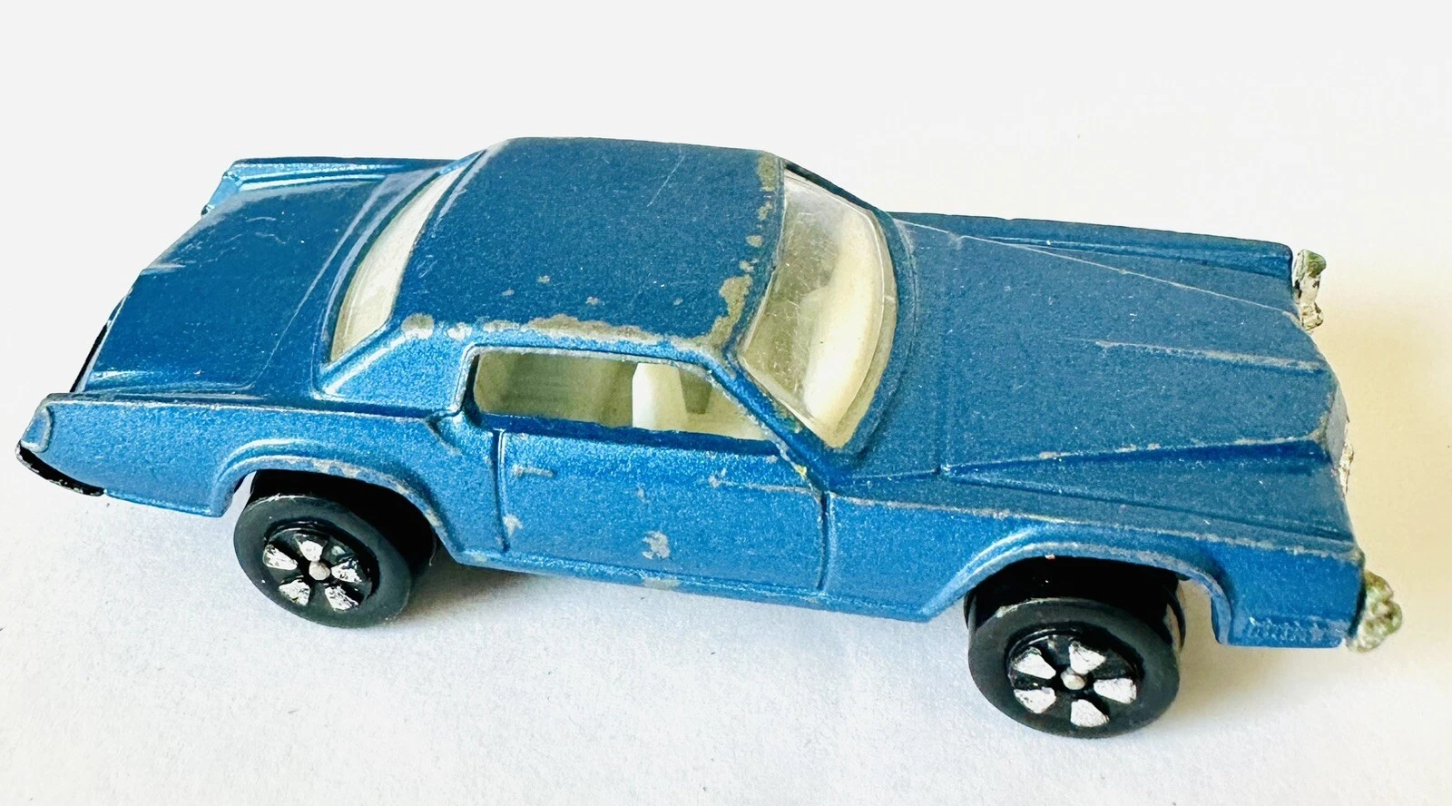 1980 PLAYART FASTWHEELS-PEELERS CADILLAC ELDORADO BLUE W WHITE INTERIOR