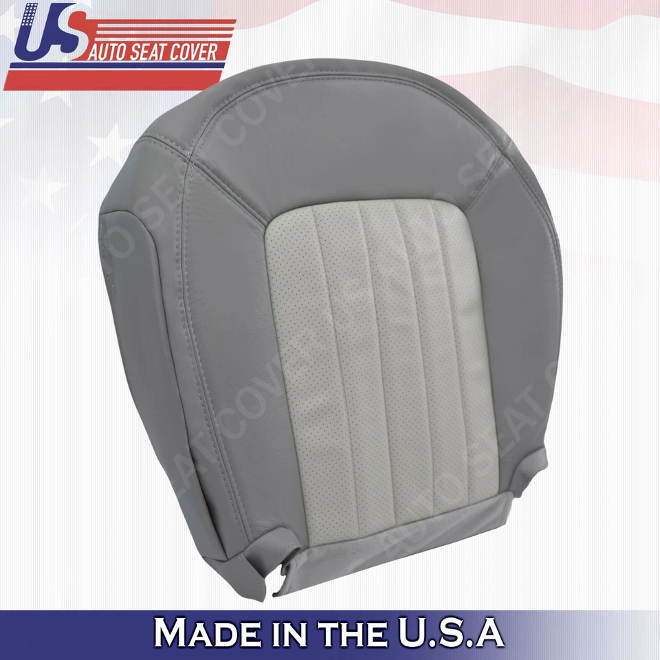 Кожаный чехол на сиденье для водителя и пассажира 2002-2005 Mercury Mountaineer СЕРЫЙ - Изображение 3 из 4