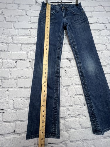 GAP DENIN Skinny Jeans Youth Size 12 Blue Waist Adjustment - Picture 5 of 10