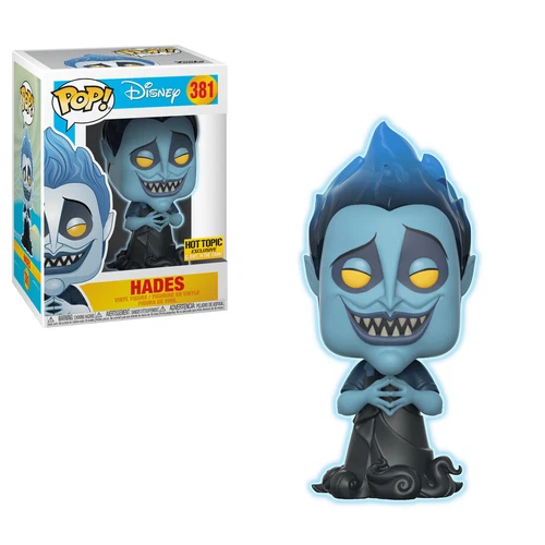 Funko Pop! Vinyl: Disney - Hades - (Glow) - Hot Topic (Exclusive) #381