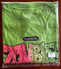 NEW Flatbush Zombies FBZ Tee T-Shirt OG Logo in Green Slime (XL) XTRA LARGE