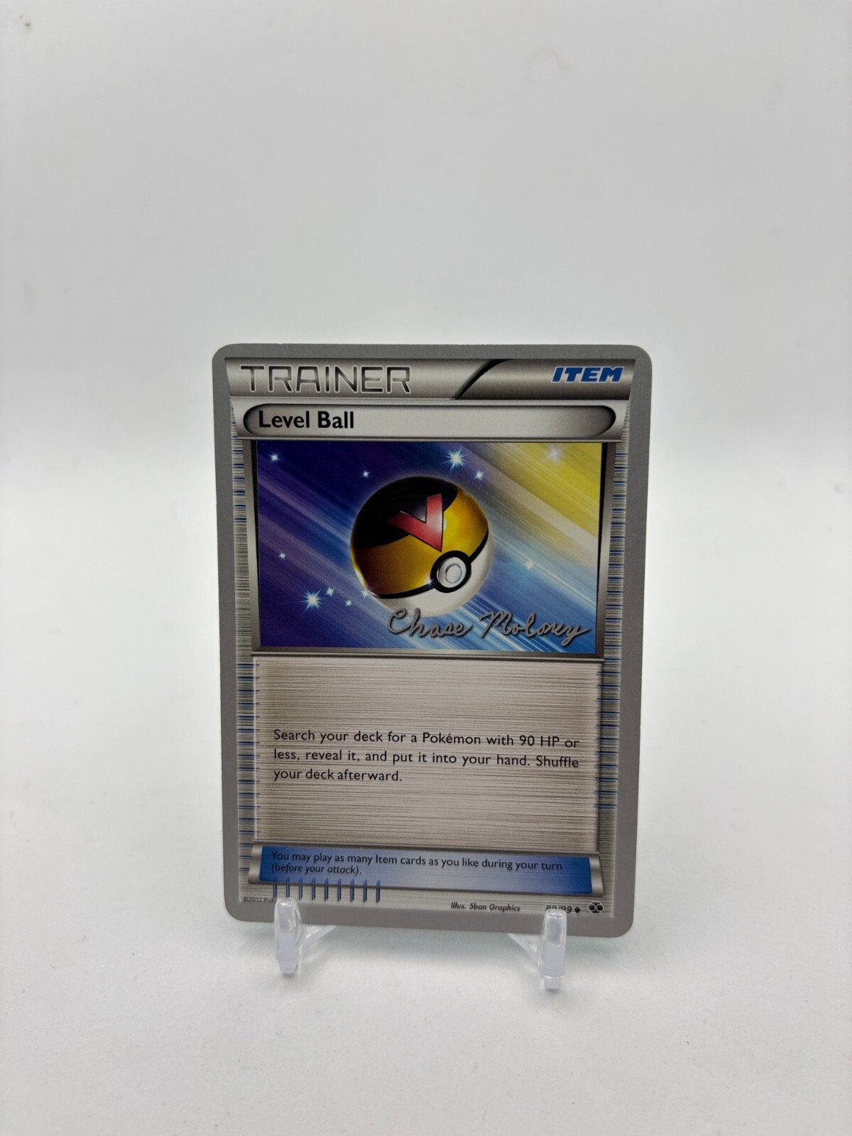 Pokémon Card - Level Ball - 89/99 - NM - World Championship 2012