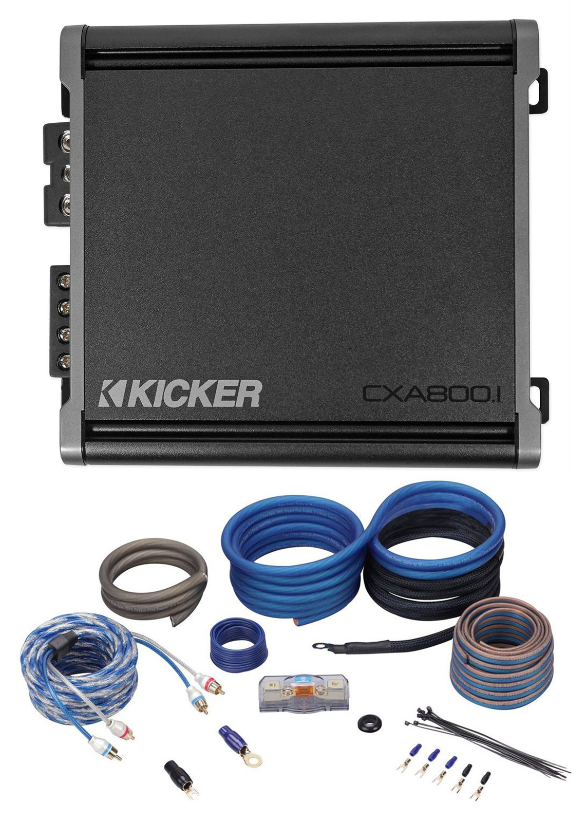 Автомобильный аудиоусилитель класса D KICKER 46CXA8001 CXA8001 мощностью 800 Вт Комплект усилителей