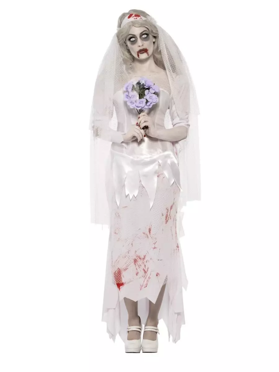 Corpse Bride Costume Women Bride Costume Women Zombie Bride Dress Role Play  Halloween Costumes for Women