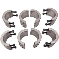 Front & Rear Tube Clamp On 1.75" Universal Roll Cage Mount Lightbar Mount 4 Bolt