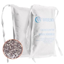 1 Pack 80 Units String Sewn Clay Desiccant Bag, MIL-D-3464E Type, 2640 Gram