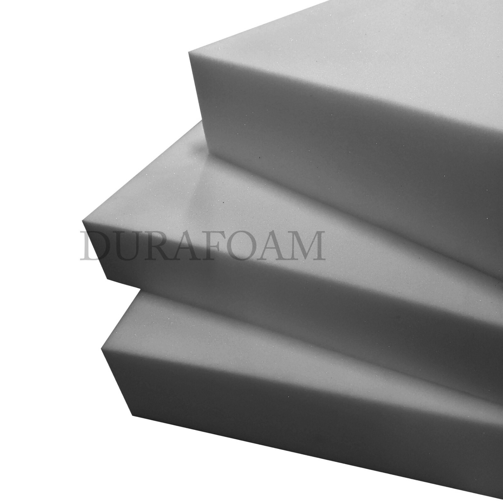 HIGH DENSITY UPHOLSTERY FOAM 60 x 20 x 3" SHEETS Light Grey eBay