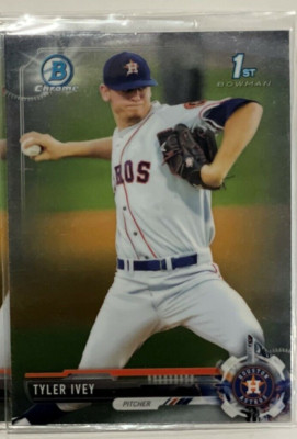 TYLER IVEY - 2018 1st Bowman Chrome Draft #BDC-106   FS  Qty