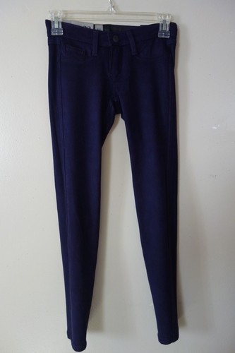 BLUELAB Reversible Jeans/Leggings Napa Suede/Black Mercury pants 23, 24 NWT - Picture 5 of 8