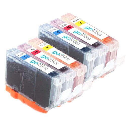 6 C/M/Y Ink Cartridges for Canon PIXMA iP4500 iP6600D MP510 MP610 MP950