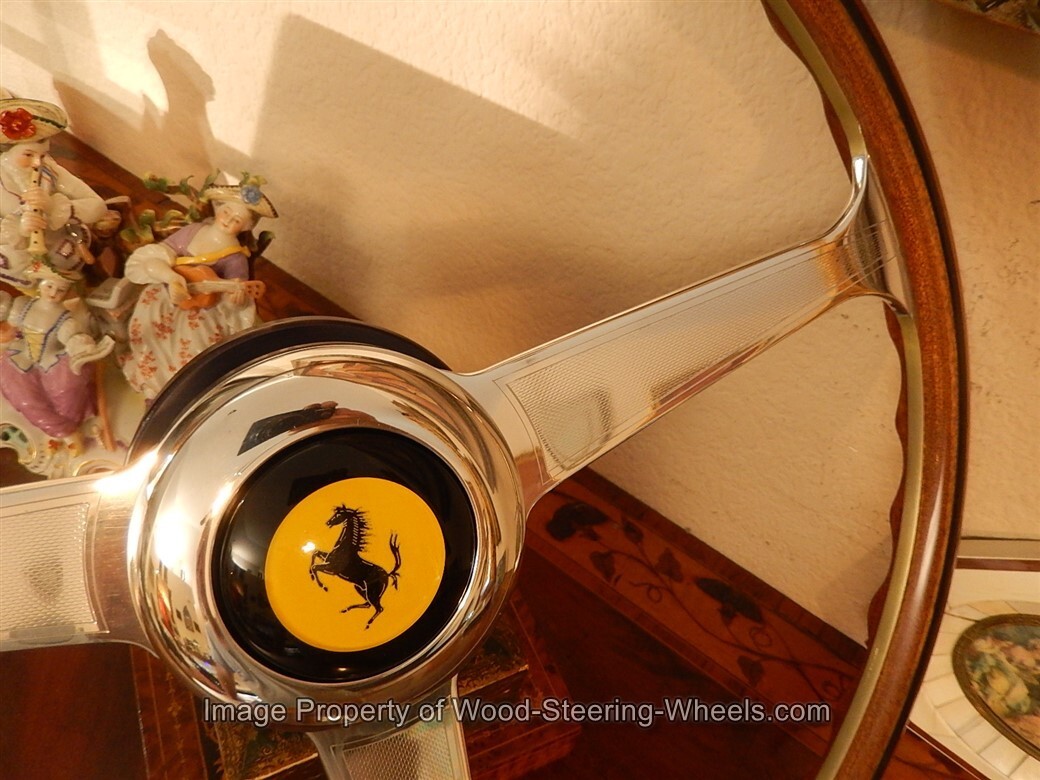 FERRARI Wood Steering Wheel 40cm ORIGINAL 250 GT SWB  - 250 GT LUSSO 1960  1964