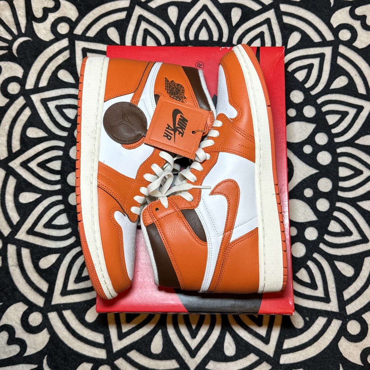 Jordan 1 Retro High OG Starfish da donna u aglia ta 11n con 9 M remium