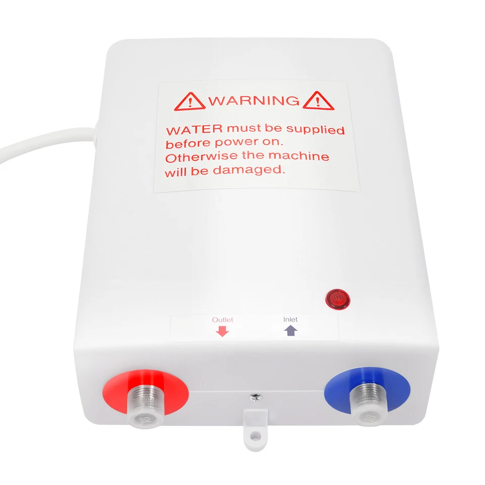 Scaldabagno Istantaneo 3500W 230V Piccolo Scaldabagno Elettrico per Cucina Bagno - Immagine 3 di 4