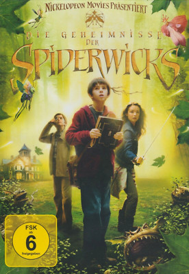DIE GEHEIMNISSE DER SPIDERWICKS DVD FSK6 NEU & OVP NICKELODEON MOVIES