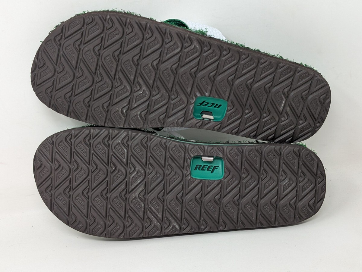 Reef Mulligan Ii Golf Flip Flops Sandals Turf‎ Grass Bottle Opener Mens Size 9 Amazon.com: REEF Men main image 2