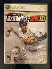 Major League Baseball 2K10 Microsoft Xbox 360, 2010 Used Very Good Cond. Tested