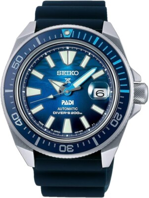 SEIKO SBDY123 PROSPEX Blue PADI Special Edition Automatic Men's Watch in Box NEW