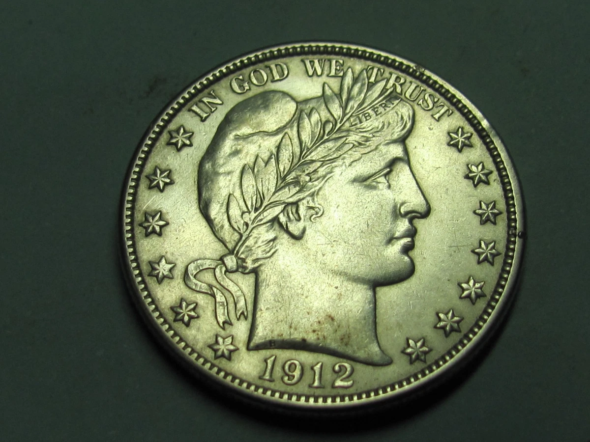 1912 Year Barber Half Dollars (1892-1915) for sale | eBay
