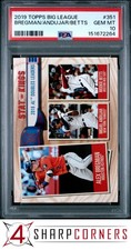 2019 TOPPS BIG LEAGUE #351 BREGMAN/ANDUJAR/BETTS POP 2 PSA 10
