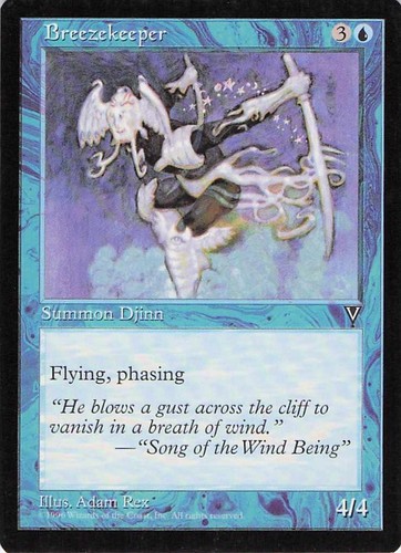Magic The Gathering Breezekeeper 24/167 Visionen Common NM - Bild 1 von 2