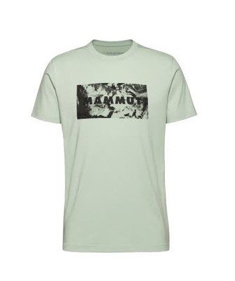 Mammut Trovat T-Shirt Men Logo Wander-T-Shirt Herren hellgrün grün